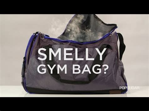 how to remove odor from gym bags